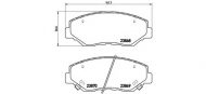 Комплект тормозных колодок BREMBO P 28 035