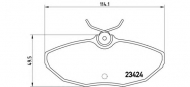 Комплект тормозных колодок BREMBO P 36 013