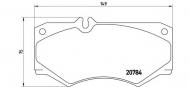 Комплект тормозных колодок BREMBO P 50 003