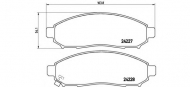 Комплект тормозных колодок BREMBO P 56 059