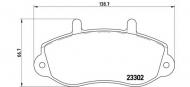 Комплект тормозных колодок BREMBO P 68 025