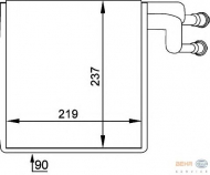 Испаритель HELLA 8FV 351 211-041