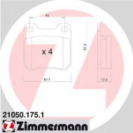 Комплект тормозных колодок ZIMMERMANN 21050.175.1