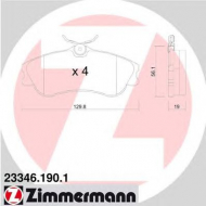 Комплект тормозных колодок ZIMMERMANN 23346.190.1