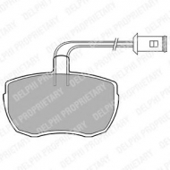 Комплект тормозных колодок DELPHI LP480