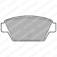 Комплект тормозных колодок DELPHI LP533