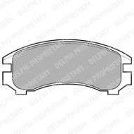 Комплект тормозных колодок DELPHI LP546