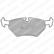 Комплект тормозных колодок DELPHI LP555
