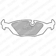 Комплект тормозных колодок DELPHI LP576