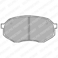 Комплект тормозных колодок DELPHI LP630