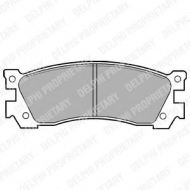 Комплект тормозных колодок DELPHI LP632