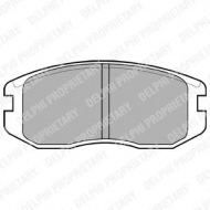 Комплект тормозных колодок DELPHI LP736