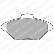 Комплект тормозных колодок DELPHI LP792