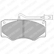 Комплект тормозных колодок DELPHI LP833
