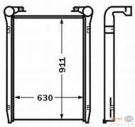 Теплообменник HELLA 8ML 376 727-631