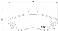 Комплект тормозных колодок HELLA 8DB 355 012-191