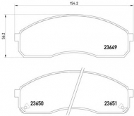 Комплект тормозных колодок HELLA 8DB 355 009-601
