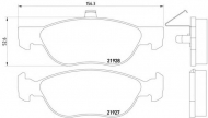 Комплект тормозных колодок HELLA 8DB 355 010-181