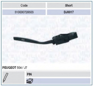 Переключатель MAGNETI MARELLI 510030728503