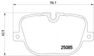 Комплект тормозных колодок HELLA 8DB 355 015-451