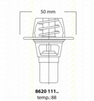 Термостат TRISCAN 8620 11191