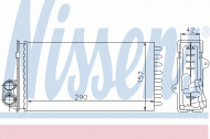 Теплообменник NISSENS 73356