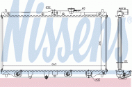Теплообменник NISSENS 622831