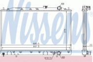 Теплообменник NISSENS 62837