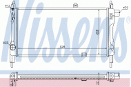 Теплообменник NISSENS 632381