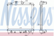 Теплообменник NISSENS 63340