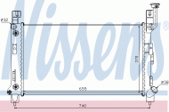 Теплообменник NISSENS 60992