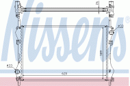 Теплообменник NISSENS 62044A