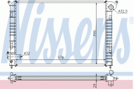 Теплообменник NISSENS 69700A