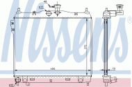 Теплообменник NISSENS 67495