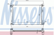 Теплообменник NISSENS 62028A