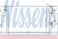 Теплообменник NISSENS 61985