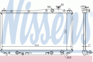 Теплообменник NISSENS 68115