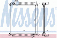 Теплообменник NISSENS 62341A