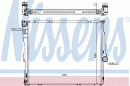 Теплообменник NISSENS 60803A