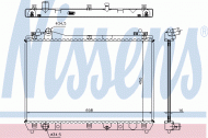 Теплообменник NISSENS 64200