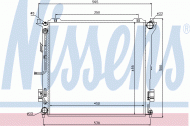 Теплообменник NISSENS 67078
