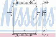 Теплообменник NISSENS 63782A