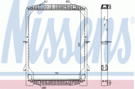 Теплообменник NISSENS 63334