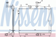 Теплообменник NISSENS 67512