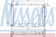 Теплообменник NISSENS 630733