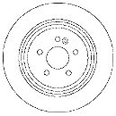 Тормозной диск MAPCO 15793