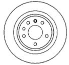 Тормозной диск MAPCO 15852