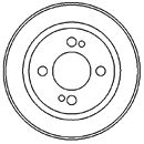 Тормозный барабан MAPCO 35522