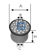 Фильтр UFI 24.390.00