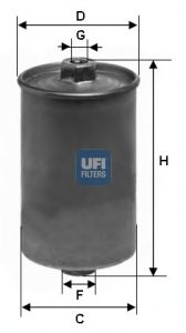Фильтр UFI 31.507.00